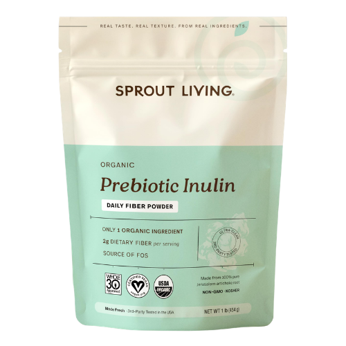 Sprout Living_Organic Prebiotic Inulin Fiber Powder