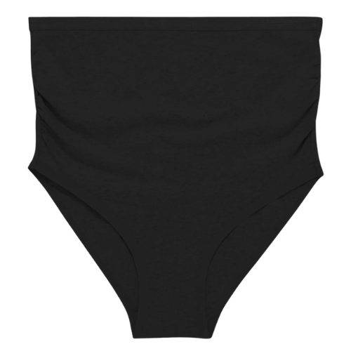 Organic Cotton Maternity Above-Belly Brief Underwear