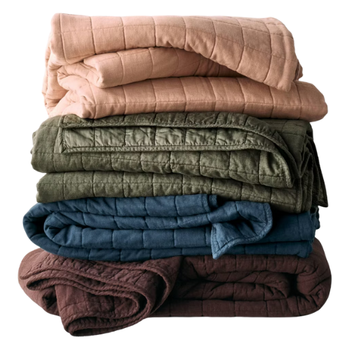 Casaluna Heavyweight Linen Blend Quilt