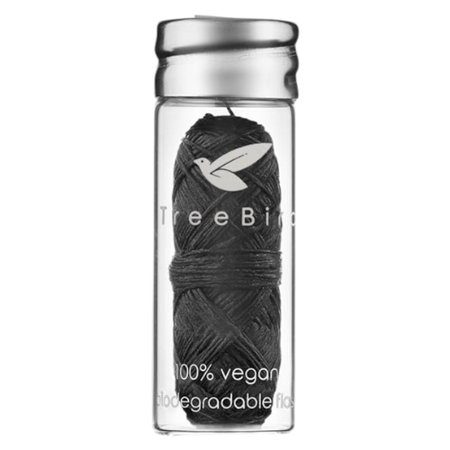 Bamboo Charcoal Floss (Mint)