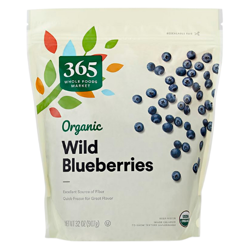 Frozen Organic Wild Blueberries