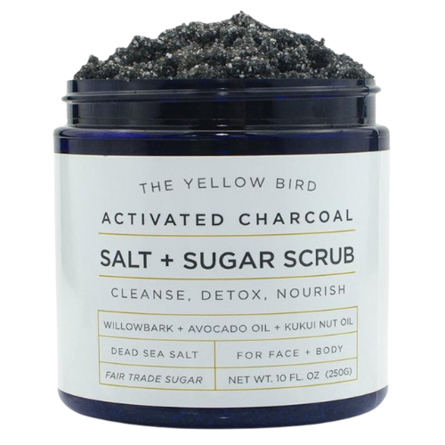 Activate Charcoal Salt + Sugar Scrub