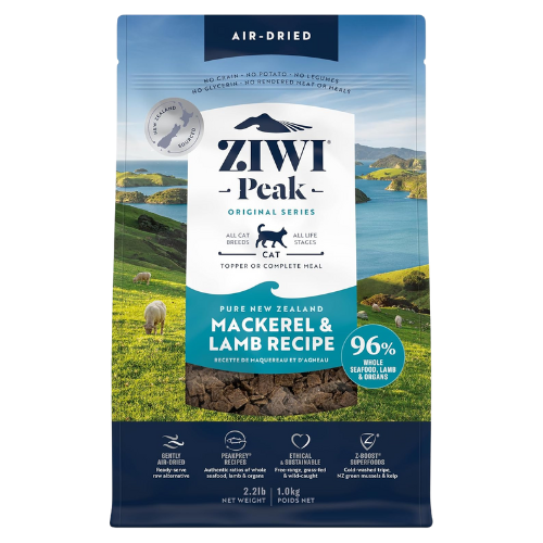 Air-Dried Cat Food (Mackerel & Lamb)