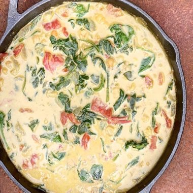 Chickpea Spinach Curry Chana Saag | GIRLS WHO EAT