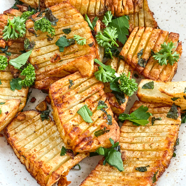 accordion potatoes | GIRLS WHO EAT