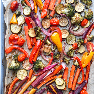 balsamic glazed vegetables | GIRLS WHO EAT