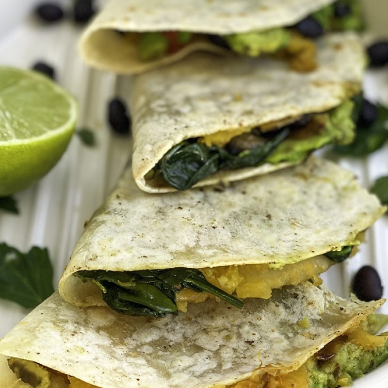 butternut squash quesadilla | GIRLS WHO EAT