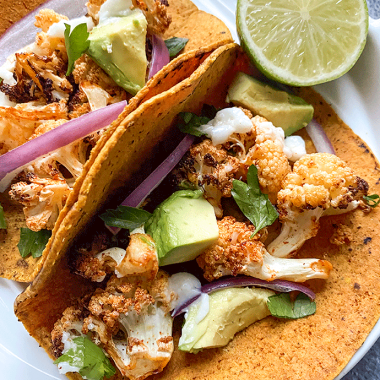cauliflower tacos | GIRLS WHO EAT