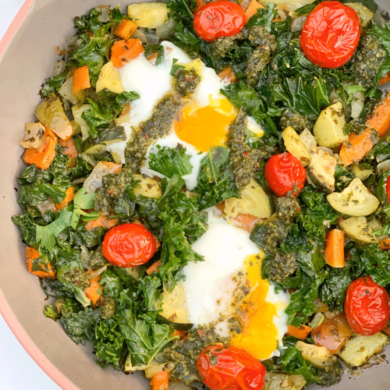 easy sweet potato hash | GIRLS WHO EAT