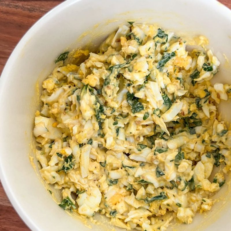 Grated Egg Salad | GIRLS WHO EAT