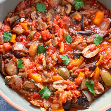 eggplant caponata | GIRLS WHO EAT