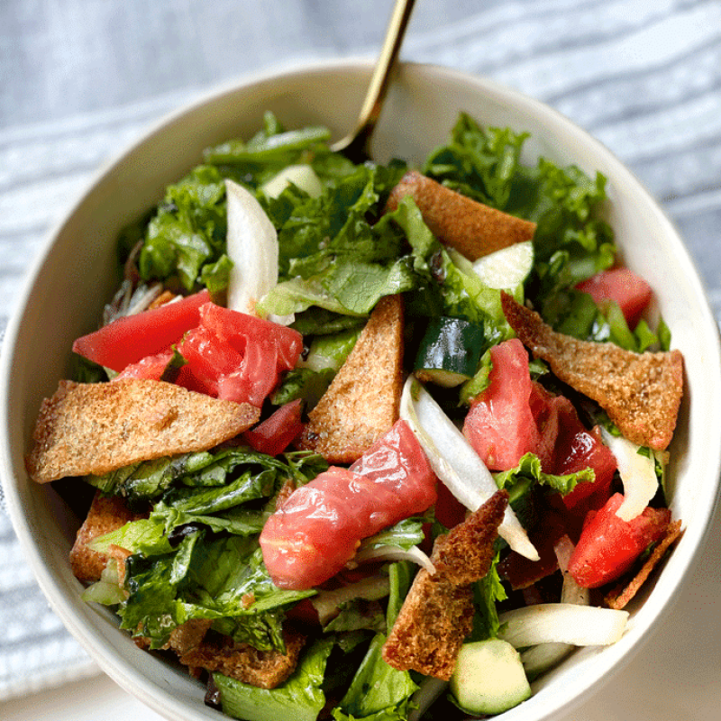 fattoush salad | GIRLS WHO EAT