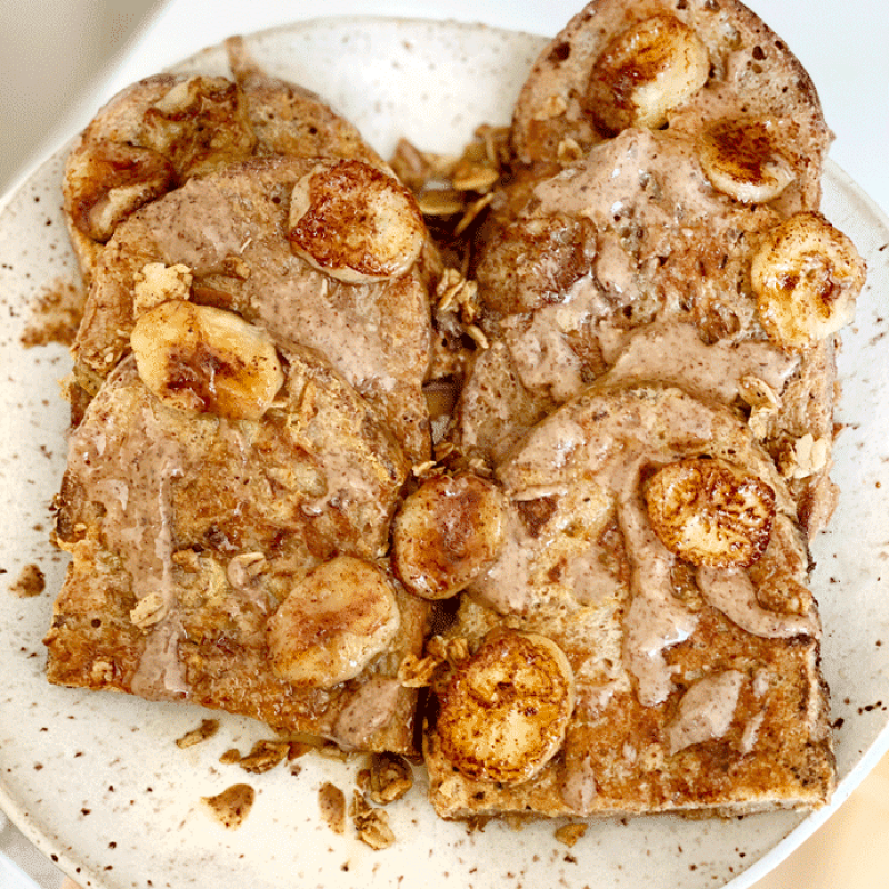 Coffee Sourdough French Toast | GIRLS WHO EAT