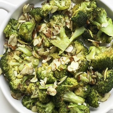 lemon almond broccoli | ECHOtape