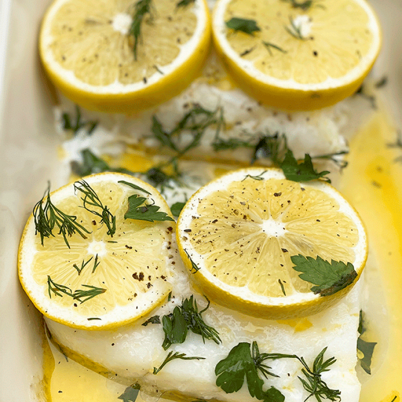 lemon ghee cod | GIRLS WHO EAT