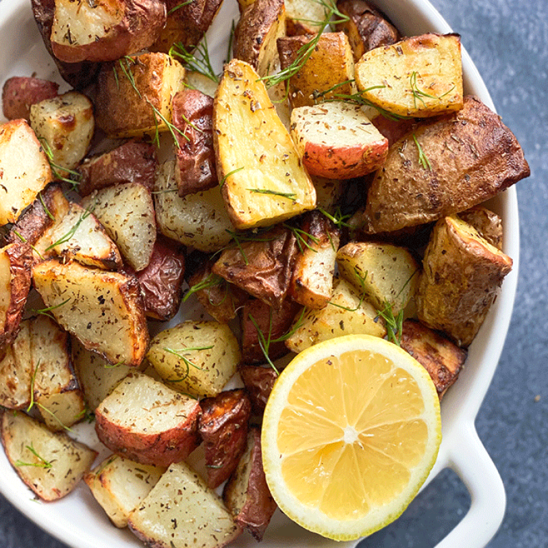 lemon potatoes | GIRLS WHO EAT