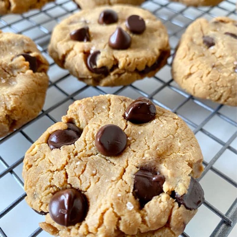 easy vegan chickpea cookies | GIRLS WHO EAT