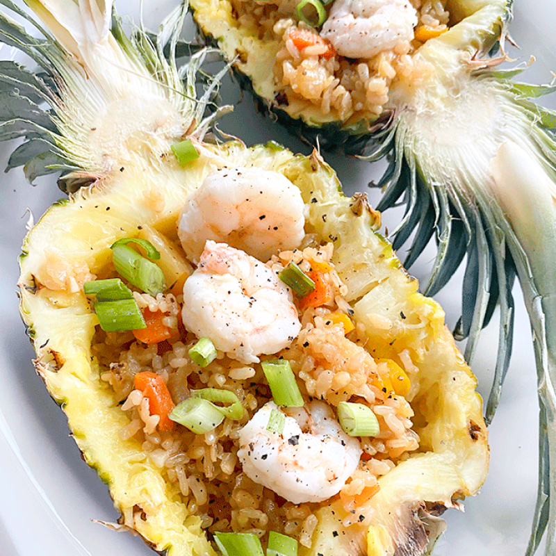 pineapple shrimp fried rice | GIRLS WHO EAT