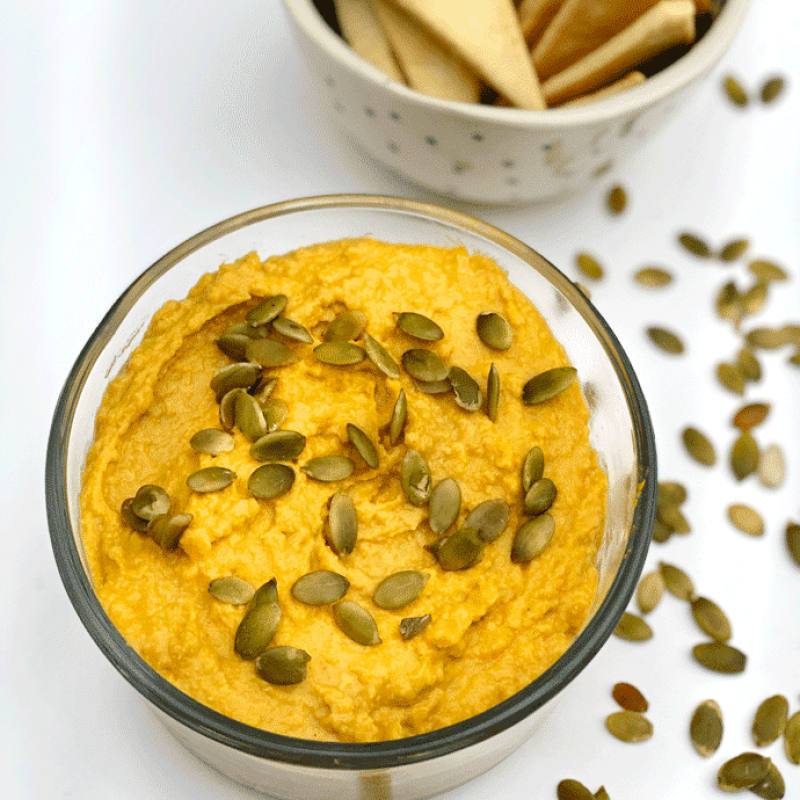 pumpkin hummus | GIRLS WHO EAT