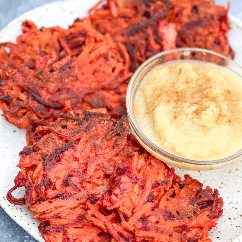 root vegetable latkes | GIRLS WHO EAT