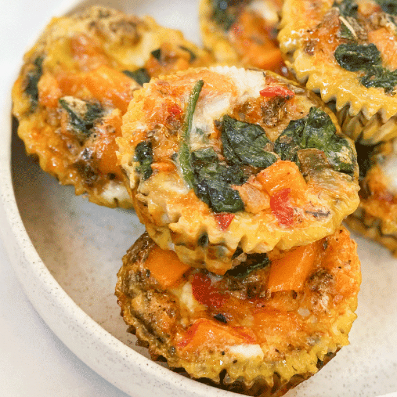 Scrap Veggie Egg Cups | GIRLS WHO EAT