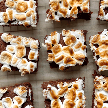 s'mores brownie | GIRLS WHO EAT