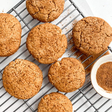 Easy Tahini Snickerdoodles | GIRLS WHO EAT