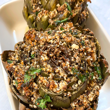 stuffed artichoke | GIRLS WHO EAT