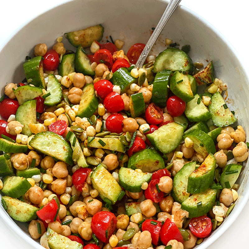 summer bean salad | GIRLS WHO EAT