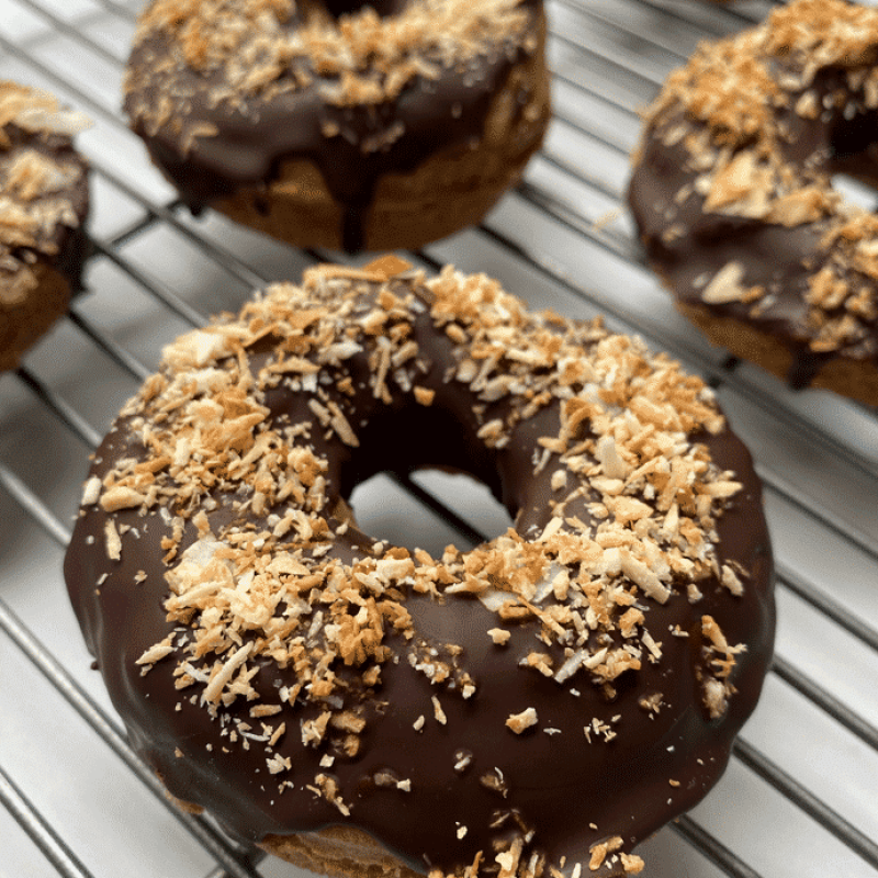 Toasted Coconut Doughnut | GIRLS WHO EAT