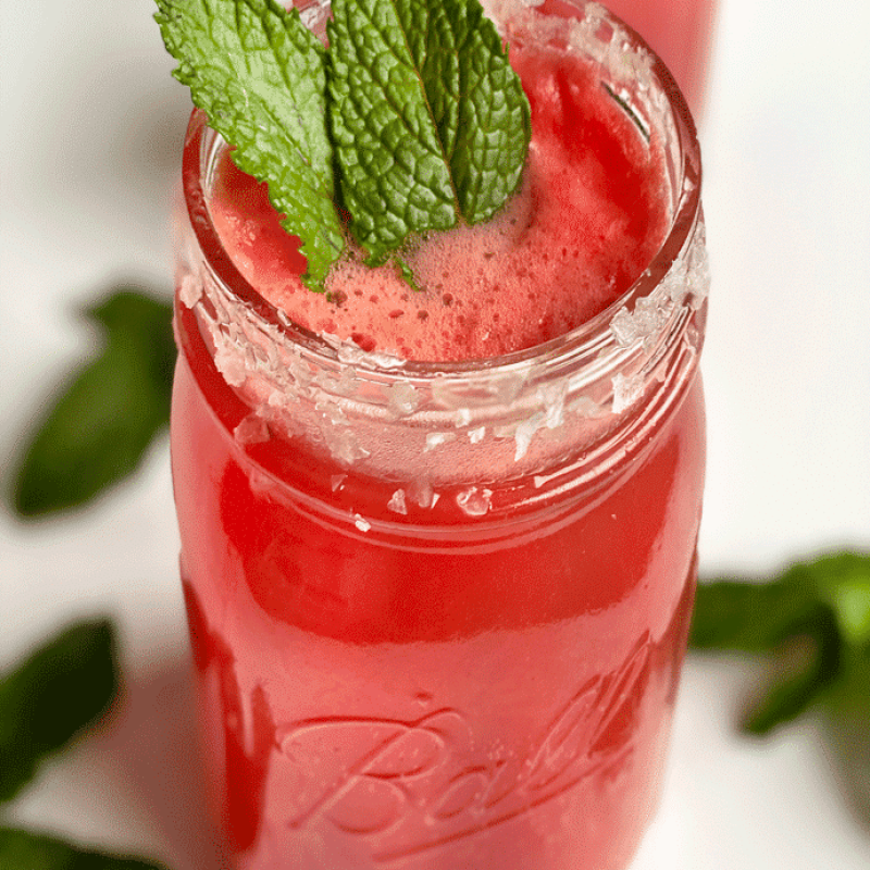 watermelon spritz mocktail | GIRLS WHO EAT