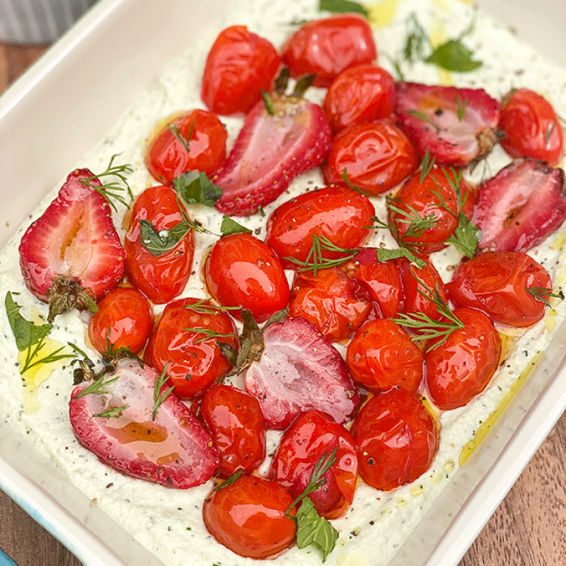 whipped ricotta dip | GIRLS WHO EAT